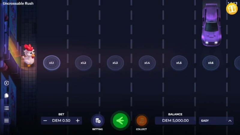 Uncrossable rush slot - La Emoción de la Racha No Detiene en el Uncrossable Rush de Chile